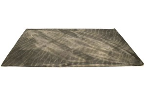 Dark Brown Tie-Dye 5X8 Hand-Tufted Modern Rug