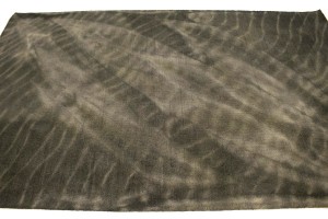 Dark Brown Tie-Dye 5X8 Hand-Tufted Modern Rug
