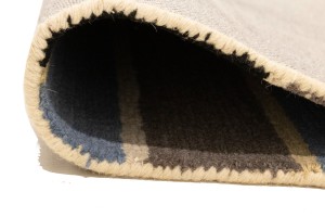 Multicolored Stripes 5X8 Hand-Tufted Modern Rug