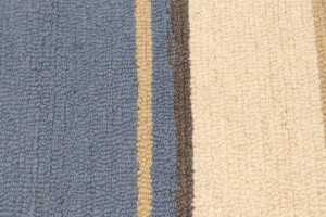Multicolored Stripes 5X8 Hand-Tufted Modern Rug