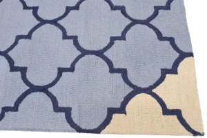 Multicolored Trellis 5X8 Hand-Tufted Modern Rug