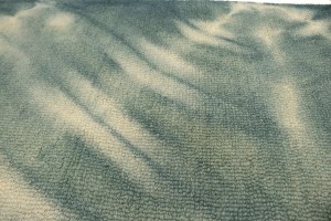 Hunter Green Tie-Dye 5X8 Hand-Tufted Modern Rug