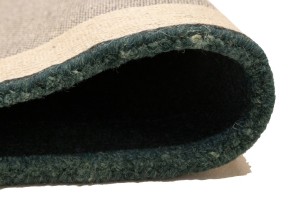 Hunter Green Tie-Dye 5X8 Hand-Tufted Modern Rug