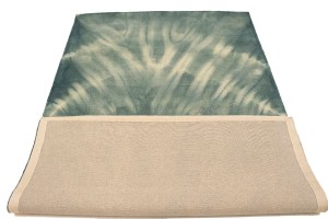 Hunter Green Tie-Dye 5X8 Hand-Tufted Modern Rug
