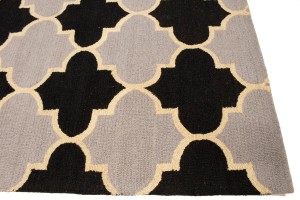 Multicolored Trellis 5X8 Hand-Tufted Modern Rug