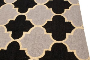 Multicolored Trellis 5X8 Hand-Tufted Modern Rug