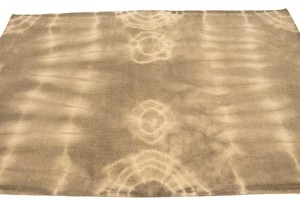 Brown Tie-Dye 5X8 Hand-Tufted Modern Rug