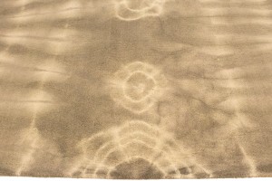 Brown Tie-Dye 5X8 Hand-Tufted Modern Rug
