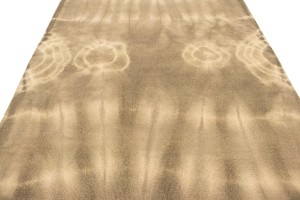 Brown Tie-Dye 5X8 Hand-Tufted Modern Rug