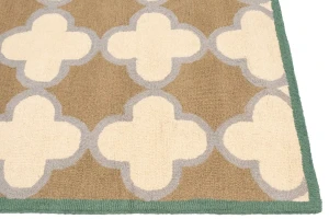 Multicolored Trellis 5X8 Hand-Tufted Modern Rug