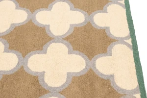 Multicolored Trellis 5X8 Hand-Tufted Modern Rug