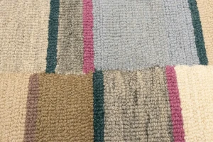 Multicolored Stripes 5X8 Hand-Tufted Modern Rug