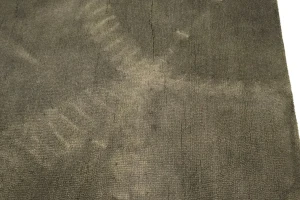 Dark Brown Tie-Dye 5X8 Hand-Tufted Modern Rug