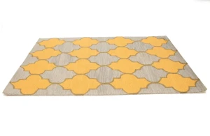 Multicolored Trellis 5X8 Hand-Tufted Modern Rug