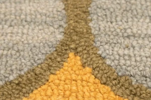 Multicolored Trellis 5X8 Hand-Tufted Modern Rug