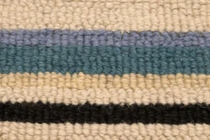 Multicolored Stripes 5X8 Hand-Tufted Modern Rug
