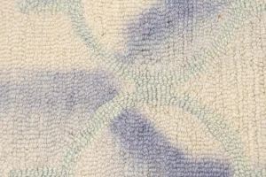 Cream Trellis 5X8 Hand-Tufted Modern Rug