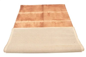 Rust Tie-Dye 5X8 Hand-Tufted Modern Rug