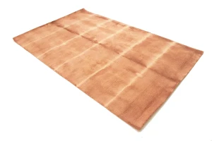 Rust Tie-Dye 5X8 Hand-Tufted Modern Rug