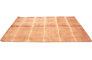 Rust Tie-Dye 5X8 Hand-Tufted Modern Rug