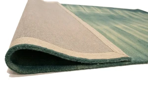 Green Tie-Dye 5X8 Hand-Tufted Modern Rug