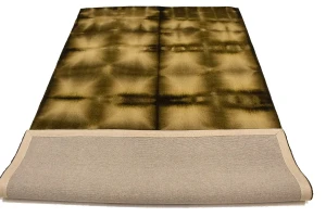 Brown Tie-Dye 5X8 Hand-Tufted Modern Rug