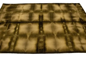 Brown Tie-Dye 5X8 Hand-Tufted Modern Rug