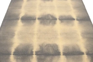 Gray Tie-Dye 5X8 Hand-Tufted Modern Rug