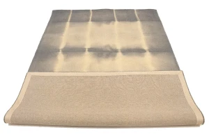 Gray Tie-Dye 5X8 Hand-Tufted Modern Rug