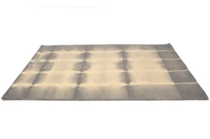 Gray Tie-Dye 5X8 Hand-Tufted Modern Rug
