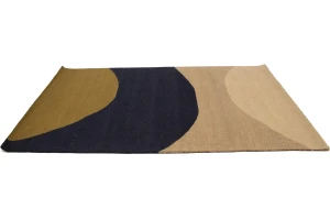 Multicolored Abstract 5X8 Hand-Tufted Modern Rug