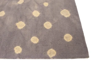 Mauve Tie-Dye 5X8 Hand-Tufted Modern Rug