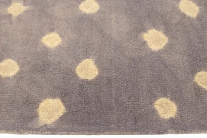 Mauve Tie-Dye 5X8 Hand-Tufted Modern Rug