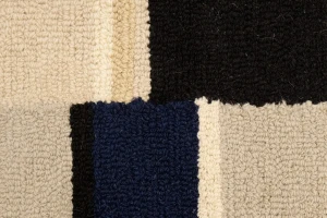 Multicolored Stripes 5X8 Hand-Tufted Modern Rug