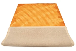 Solar Orange Tie-Dye 5X8 Hand-Tufted Modern Rug