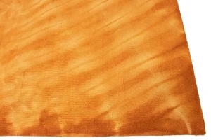 Solar Orange Tie-Dye 5X8 Hand-Tufted Modern Rug