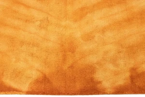 Solar Orange Tie-Dye 5X8 Hand-Tufted Modern Rug