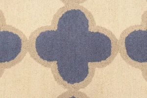 Multicolored Trellis 5X8 Hand-Tufted Modern Rug