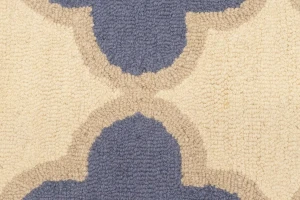 Multicolored Trellis 5X8 Hand-Tufted Modern Rug