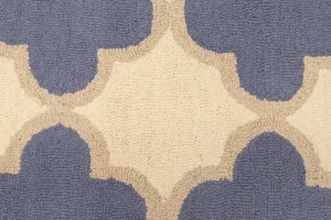 Multicolored Trellis 5X8 Hand-Tufted Modern Rug