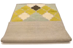 Multicolored Trellis 5X8 Hand-Tufted Modern Rug
