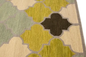 Multicolored Trellis 5X8 Hand-Tufted Modern Rug