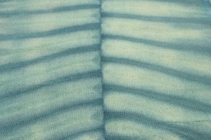 Teal Tie-Dye 5X8 Hand-Tufted Modern Rug