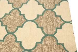 Multicolored Trellis 5X8 Hand-Tufted Modern Rug