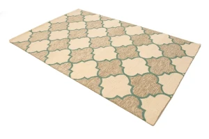 Multicolored Trellis 5X8 Hand-Tufted Modern Rug