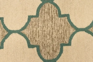 Multicolored Trellis 5X8 Hand-Tufted Modern Rug