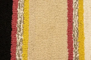 Multicolored Stripes 5X8 Hand-Tufted Modern Rug