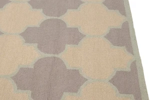 Multicolored Trellis 5X8 Hand-Tufted Modern Rug