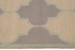 Multicolored Trellis 5X8 Hand-Tufted Modern Rug