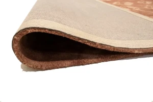 Rusty Brown Tie-Dye 5X8 Hand-Tufted Modern Rug